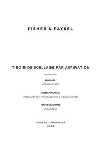 Fisher &amp; Paykel VB30SDB1SET - Aspirateur alimentaire