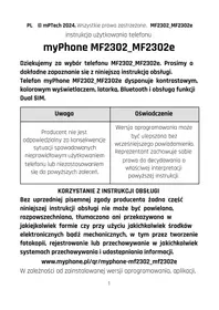 Notice myPhone 2240 LTE Telefon