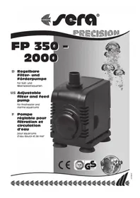 Notice sera FP 750 Filtre à eau