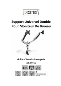 Notice Digitus DA90353 Support écran plat