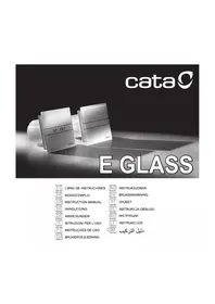 Notice CATA E150 GTH Utsugsfläkt