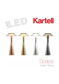 Notice Kartell SPACE Lampe