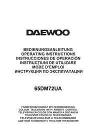 Notice DAEWOO 65DM72UA TELEVISOR