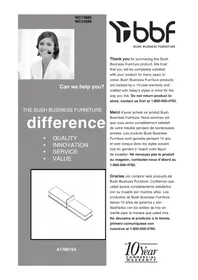 Notice bbf ELITE WC24580 Armoire