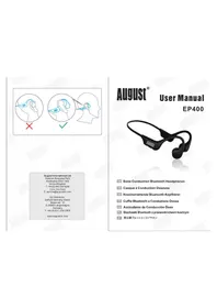 Notice August EP400 Ecouteur