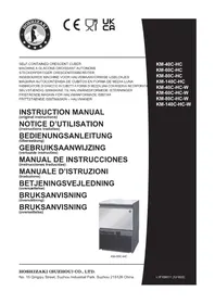 Notice Hoshizaki KM60CHC Eismaschine