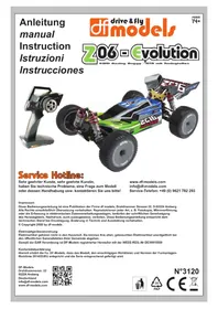 Notice DF-Models Z06EVOLUTION Jouet radiocommandé