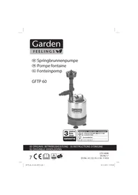 Notice Garden Feelings GFTP 60 Pompe à eau