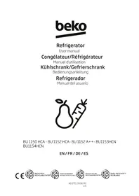 Notice GRUNDIG BU1154HCN Külmik