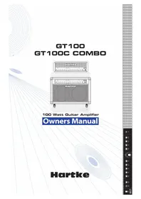 Notice Hartke GT100C Recepteur