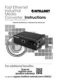 Notice Intellinet 508322 Convertisseur audio/vidéo