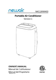 Notice NewAir NAC12KWH03 Climatisation