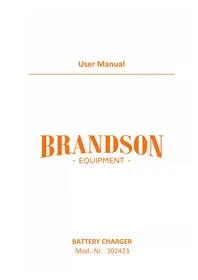 Notice Brandson 302423 Chargeur de piles
