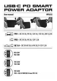 Notice Media-Tech MT6252 Chargeur téléphone portable