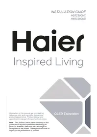 Notice HAIER H65C900UX Fjernsyn