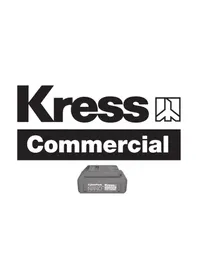 Notice KRESS KAC800 Batterie