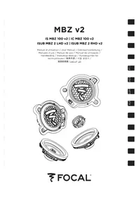 Notice FOCAL IS MBZ 100 V2 Haut-parleur voiture