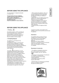 Notice Hoover-Grepa HGL 13501 Hűtőszekrény