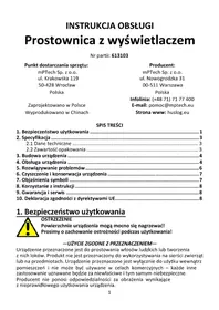 Notice Huslog BE500334 Lisseur