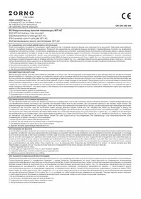 Notice ORNO ORDBAB169 Sonnette de portes