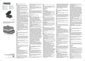 Notice PRINCESS SAMOSA & SNACK MAKER 123002 Pince pour croque monsieur