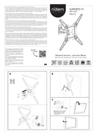 Notice Ridem RDM S14 Support mural
