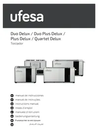 Notice UFESA DUO PLUS DELUX Toaster