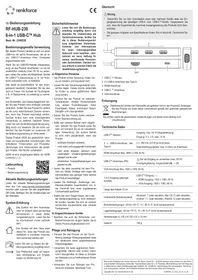 Notice Renkforce RFHUB230 Station d'acceuil