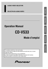 PIONEER CDVS33 - Audio-Video-Wähler