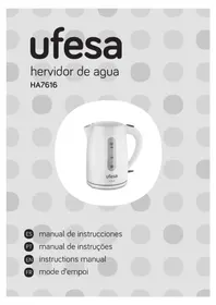 Notice UFESA HA7616 Kettle