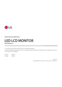 Notice LG 24BA560 모니터