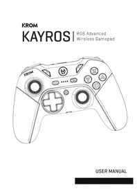 Notice Krom KAYROS Contrôleur