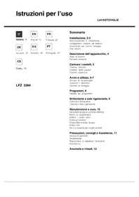 Notice HOTPOINT LFZ 3384 A IX_HA Lave-vaisselle