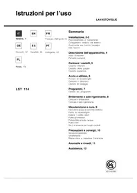 Notice HOTPOINT LST 114_HA Lave-vaisselle