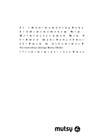 Notice Mutsy 4RIDER SINGLE SPOKE Poussette