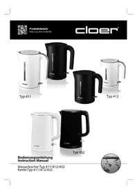 Notice Cloer 4110 Kettle