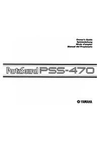 YAMAHA PSS470 - Clavier