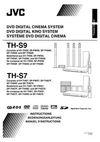 Notice JVC THS7 Système audio