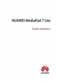 Notice HUAWEI MEDIAPAD 7 LITE Tablette
