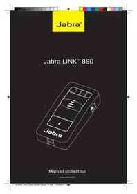 Notice JABRA LINK 850 Ecouteur