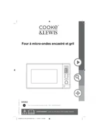 Notice COOKE & LEWIS 645462 Four à micro-ondes