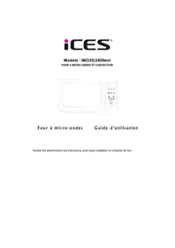 Notice Ices IMO25LS40 Four à micro-ondes
