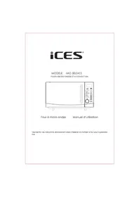 Notice Ices IMO30LS41S Four à micro-ondes