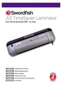 Notice Swordfish 40239 Machine à laminer