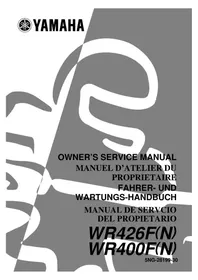 Notice YAMAHA WR426F (2000) Motocicleta