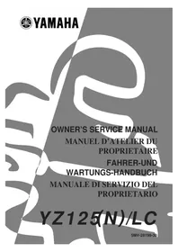 Notice YAMAHA YZ125 (2000) Moto