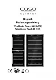 Notice CASO WINEMASTER TOUCH 66 Bodega