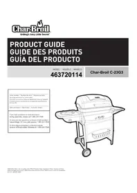 Notice CHAR BROIL C23G3 Barbecue