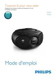 Notice PHILIPS AZ215V Chaîne Hi-Fi