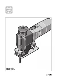 Notice Fein ASTE 638 Zāģis